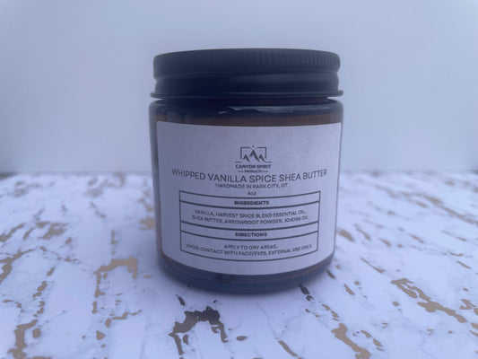 Whipped Vanilla Spice Shea Butter 4 oz